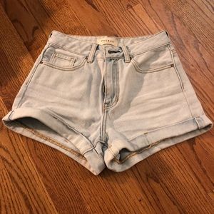 PacSun denim shorts